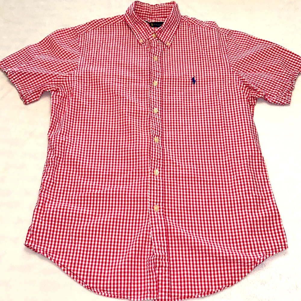 Ralph Lauren Button Down Short Sleeve Shirt